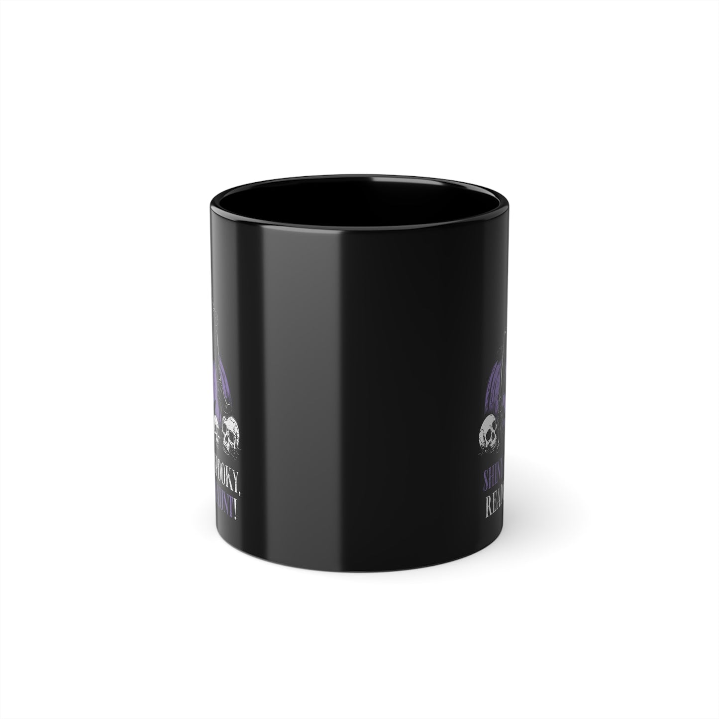 Shiny and Spooky mug in purple