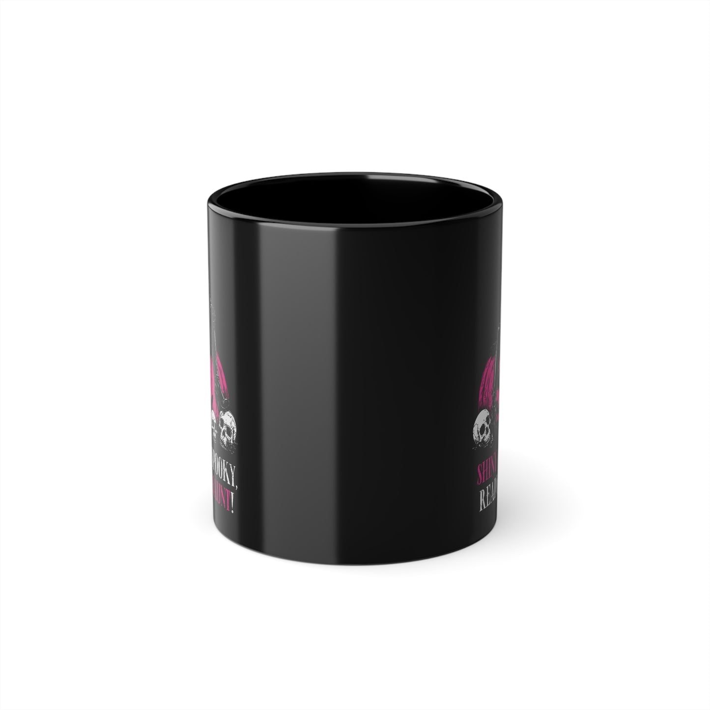 Shiny and Spooky mug in pink
