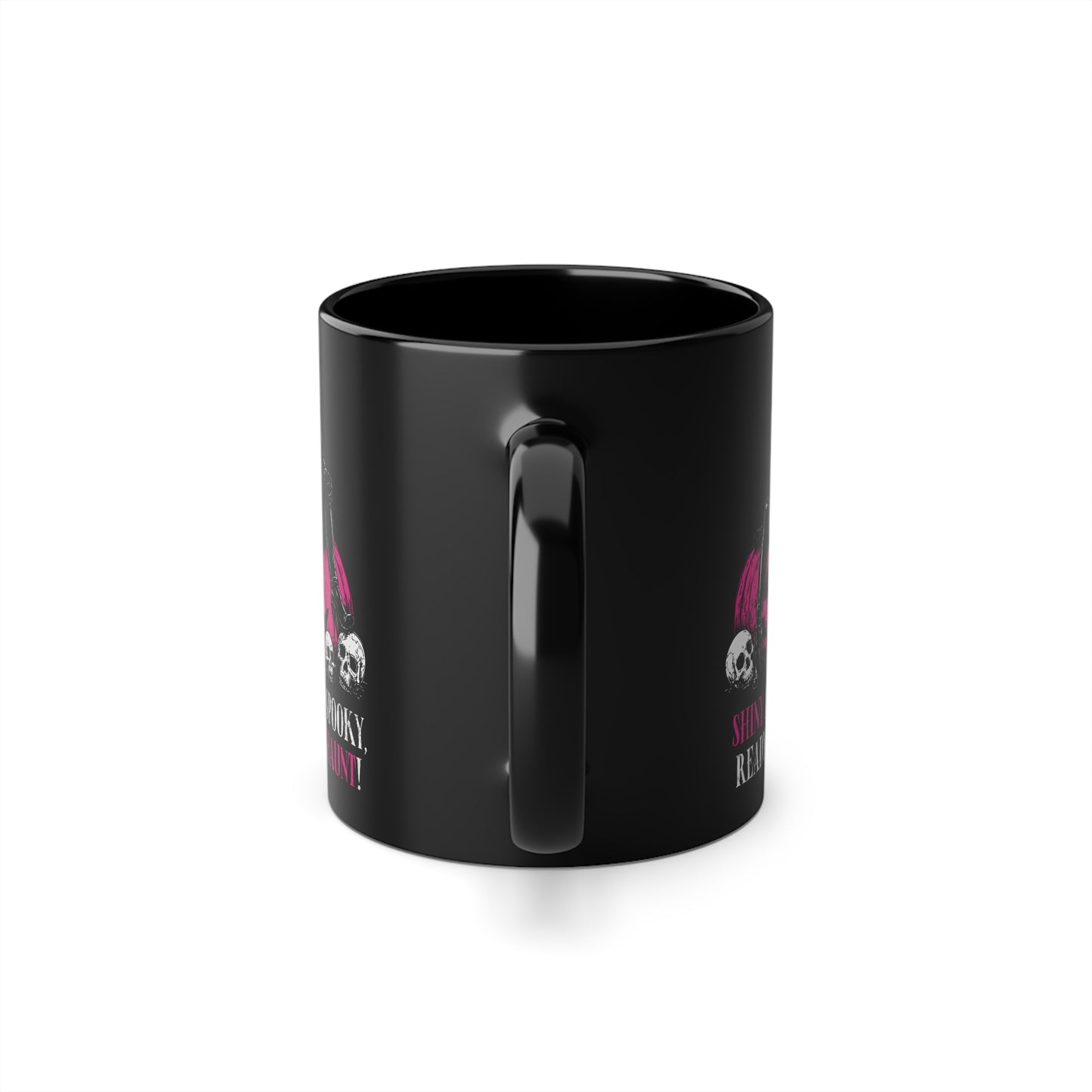 Shiny and Spooky mug in pink