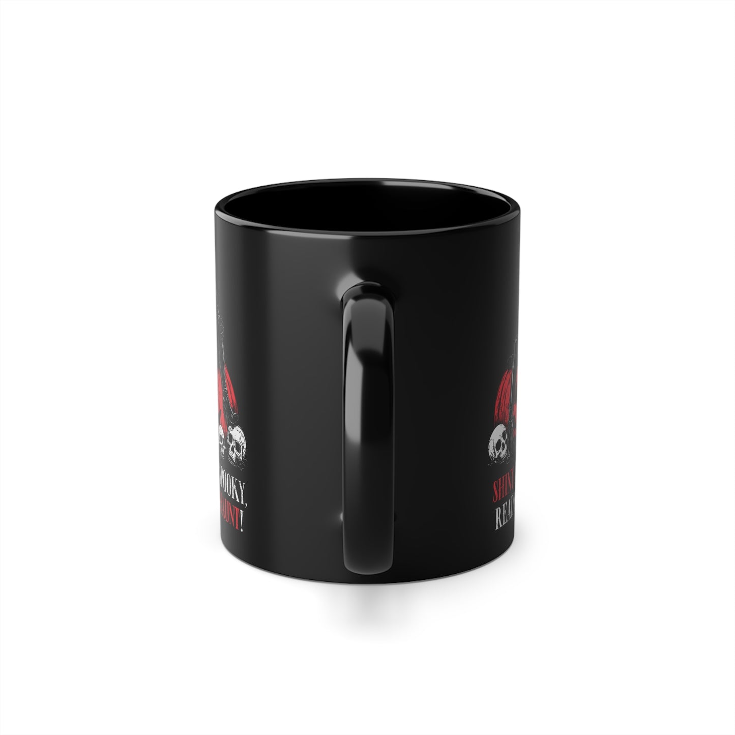 Shiny and Spooky mug in red