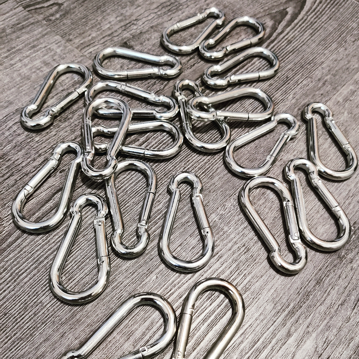 Steel carabiner