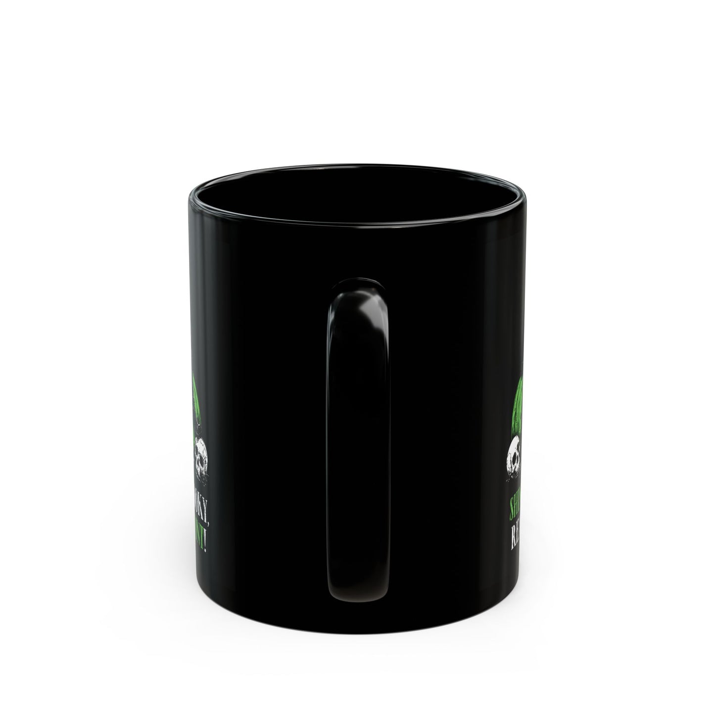 Shiny and Spooky mug in green