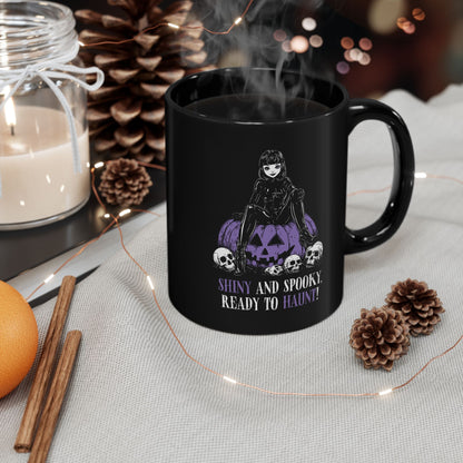 Shiny and Spooky mug in purple