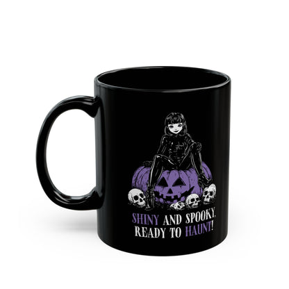 Shiny and Spooky mug in purple