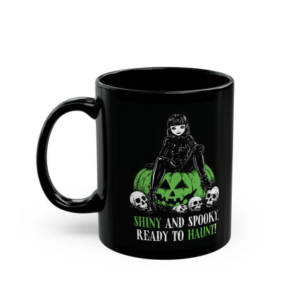 Shiny and Spooky mug in green