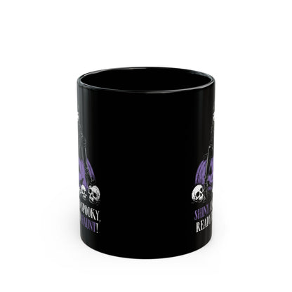 Shiny and Spooky mug in purple