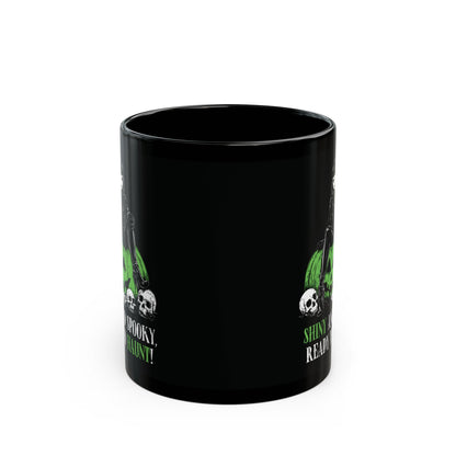 Shiny and Spooky mug in green