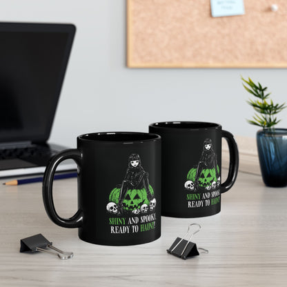 Shiny and Spooky mug in green