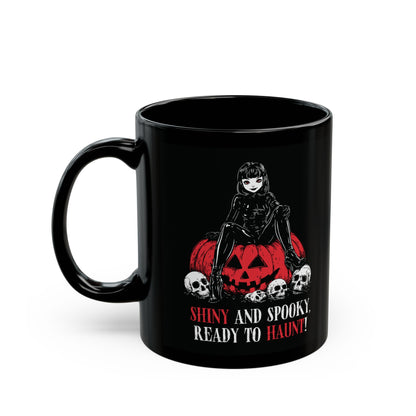 Shiny and Spooky mug in red