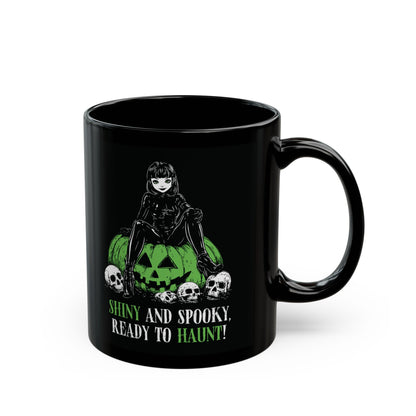 Shiny and Spooky mug in green