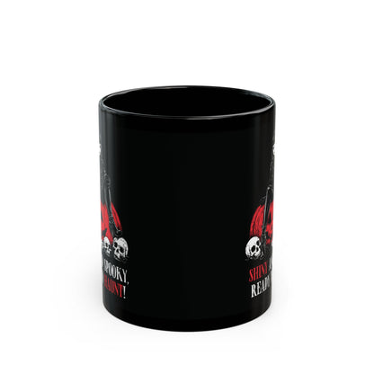 Shiny and Spooky mug in red