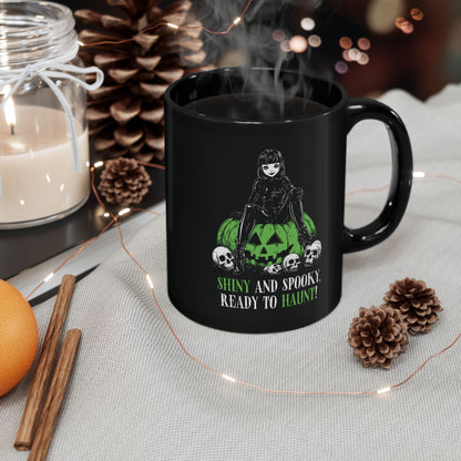 Shiny and Spooky mug in green