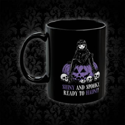 Shiny and Spooky mug in purple