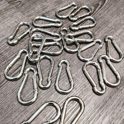 Steel carabiner